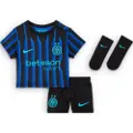 Nike Inter Milan 2025/26 Stadium Home Nike Football Replica-sæt i tre dele til babyer/småbørn - blå