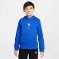 Nike England Club Nike Football-hættetrøje til større børn - blå