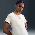 Nike FFF Nike Football-T-shirt til kvinder - brun