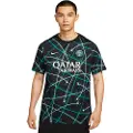 Nike Kortærmet Inter Milan Academy Pro Nike Dri-FIT-opvarmningstrøje til fodbold til mænd - sort