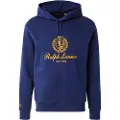 Ralph Lauren Polo Ralph Laurentil mænd. 710978033002 Sweatshirt med grafisk logo, blå (S), Casual, Bomuld
