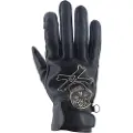 Von Dutch Bones Perforerede Læderhandsker