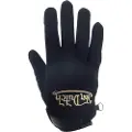 Von Dutch Silver Perforerede Læderhandsker
