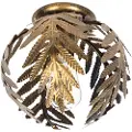 QAZQA Vintage loftslampe guld 24 cm - Botanica