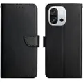 Mtp Products OnePlus 13T/13s Læderpung med Stativ - Sort