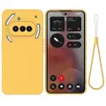 Mtp Products Nothing Phone (3a) Flydende silikone cover med håndrem - gul