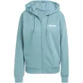 Adidas Essentials Linear French Terry Sweatshirt Med Lynlås