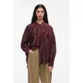 ROUGE EDIT Oversized Langærmet Skjorte