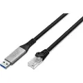Digitus Usb To Rj45 Ethernet Cable Adapter 5m Cat6a 5m. Sort