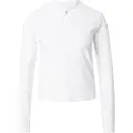 Nike NikeCourt Advantage-Dri-FIT-tennistop til mellemlag til kvinder - hvid