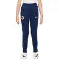 Nike Maskinstrikkede Atlético Madrid Strike Nike Dri-FIT-fodboldbukser til større børn - blå