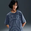 Nike Paris Saint-Germain Nike Football-T-shirt med sæsonens print til kvinder - blå