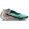 Nike Phantom 6 High Elite-fodboldstøvler til græs - grå