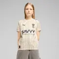 Puma KIDSUPER x AL-HILAL SFC Jersey Youth, Clothing, Alpine Snow/Club Navy, 13-14Y