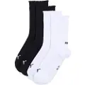 Puma Women's Classic Socks (2-Pack), Women, White/Black, 35/38