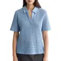 Scotch & Soda Crochet Kortærmet Polo