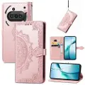 Mtp Products Nothing Phone (3a) Mandala Series Etui med Pung - Rødguld