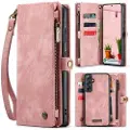 CASEME Samsung Galaxy S25+ Caseme 008 2-i-1 Multifunktionel Pung - Pink