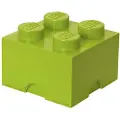 LEGO STORAGE BRICK 4 - YELLOWISH GREEN