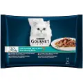 Gourmet Prøvepakke Gourmet Perle 4 x 85 g - Blandet pakke 4 (4 varianter Delikatessen fra havet)