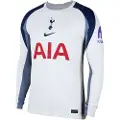 Nike Langærmet Tottenham Hotspur 2025/26 Stadium Home Nike Dri-FIT-Replica-fodboldtrøje til mænd - hvid