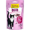 GimCat Duo Soft Snacks 50 g - Oksekød & ost
