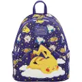 Loungefly Pokémon Pikachu Friends Sovende Og Rygsæk 26 Cm