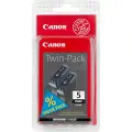 Canon PGI-5BK Blækpatron sort 2 stk pakning 0628B025 Modsvarer: N/A