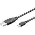 Goobay USB-A <-> USB Micro-B - 1.5m - Sort