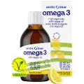 Arctic Blue Algeolie DHA + EPA + Hampfrøolie ALA med Vitamin D, Citron - 150 ml