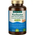 Holland & Barrett Højstyrke gurkemeje med sort peber, 600 mg - 90 kapsler