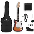 Gear4Music VISIONSTRING Electric Guitar Pack Sunburst