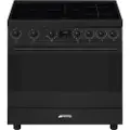 Smeg C9imn2 Induction 90 Cm Glaskeramisk Komfur Med Ovn 5 Blus