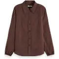 Scotch & Soda Viscose Jacquard Skjorte Med Lange ærmer