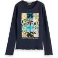 Scotch & Soda 177962 T-shirt Med Lange ærmer