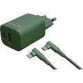 Hune Eco Med Usb C Til Lightning-kabel Usb-a-og Usb-c-vægoplader 20w