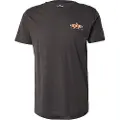 Alpha industries Puff Print Logo Bp T T-shirt Med Korte ærmer