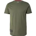 Alpha industries Label Back Print T-shirt Med Korte ærmer