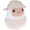 TIAKI Squishmallow-får plyslegetøj - Mini: H 18 x Ø 15 cm