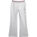 Superdry Superdrytil kvinder. W7011097A Flare joggingbukser grå (L), Casual, Bomuld