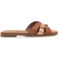 Mustang Mustangtil kvinder. 59580 Maria brune sandaler i læder (37), Fast, 1-3 cm, Ingen, Casual