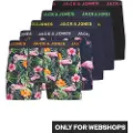 Jack & Jones Pink Flamingo Plus Size Boxers 5 Enheder