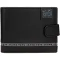 Pepe Jeans Pepe Jeanstil mænd. 7183341 Tape-pung sort (OSFA), Casual, Læder