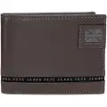 Pepe Jeans Pepe Jeanstil mænd. 7184242 Brun tape-tegnebog (OSFA), Casual, Læder
