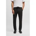 Hugo Boss BOSStil mænd. 50534305 Teknisk vævede golfbukser sort (50), Casual, Sport, Multisport, Polyester