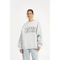 ROTATE Rotatetil kvinder. 1134271473 Sweatshirt Iris grå (M), Casual, Økologisk bomuld, Bæredygtig