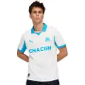 Puma Olympique de Marseille 25/26 Home Jersey Men, Sport, White/Azure, XL