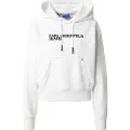 Karl Lagerfeld Karl Lagerfeldunisex. A2W20053 Sweatshirt med hvidt logo (M), Casual, Økologisk bomuld, Bæredygtig