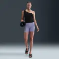 Nike Zenvy-cykelshorts med høj talje til kvinder (13 cm) - lilla
