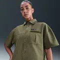 Nike Oversized Naomi Osaka-overdel med korte ærmer - grøn